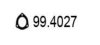 NISSA 1953209 Gasket, exhaust pipe